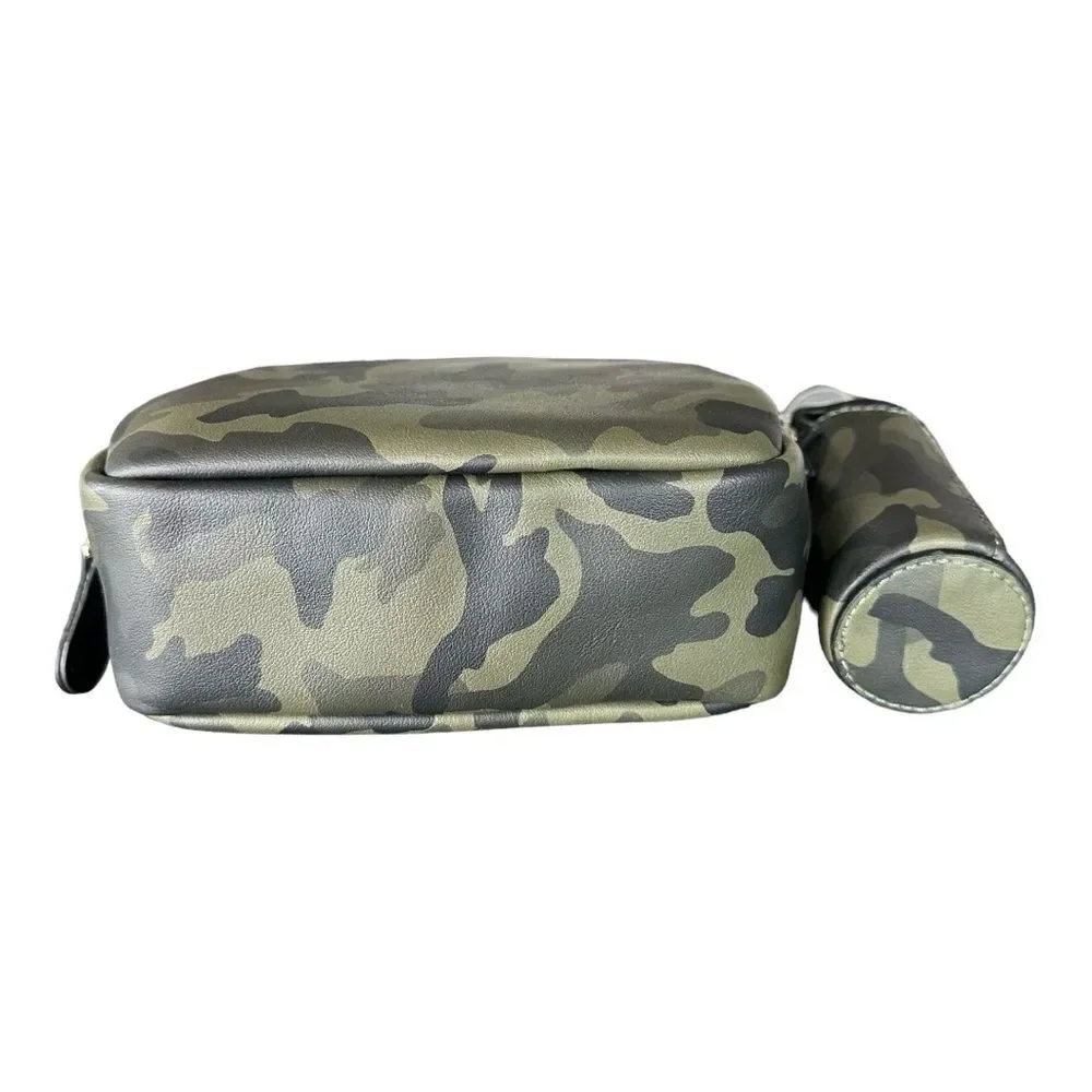 White House Black Market Camo Travel Cosmetic Pouch Set NWT